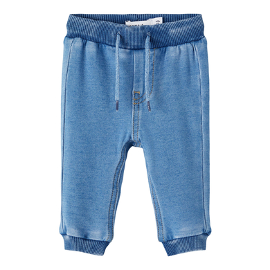 name it Träningsbyxor Nbnrome Medium Blå Denim