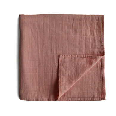 Levně mushie Balicí tkanina Muslin Cedar 120 x120 cm