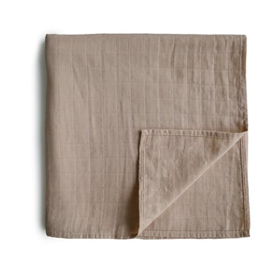Levně mushie Balicí tkanina mušelín Natural 120 x120 cm