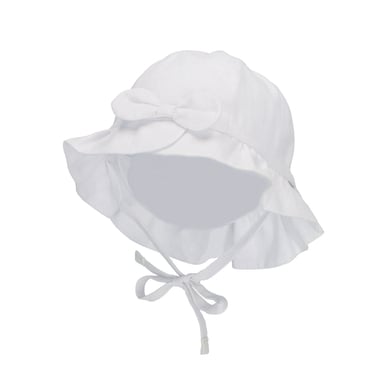 Image of Sterntaler Cappello lino carattere bianco