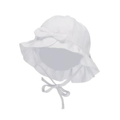 Image of Sterntaler Cappello lino carattere bianco059