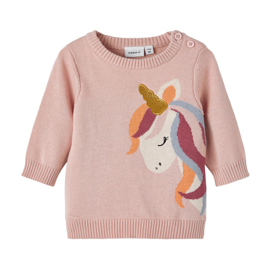 name it Pull en maille Nbftunis Rose Smoke