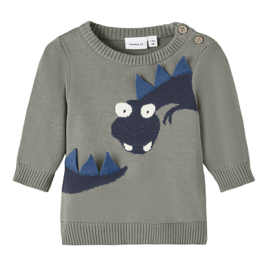 name it Pull en maille Nbmtorane Dried Sage