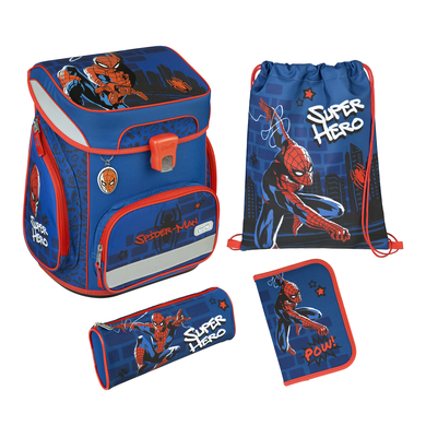 Scooli EasyFit Schulranzen Set Spider Man, 5 teilig  - Onlineshop Babymarkt