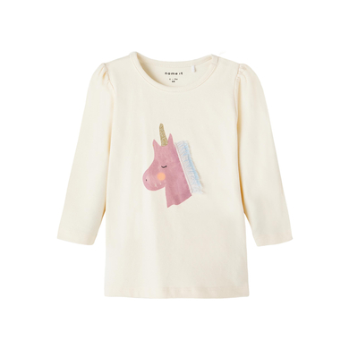 name it T-shirt à manches longues Nbftrinny Butter cream