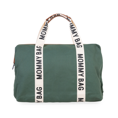 Image of CHILDHOME Mommy Borsa Signature Canvas verde059