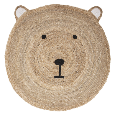 Levně atmosphera Jutový koberec Medvěd, 100 cm