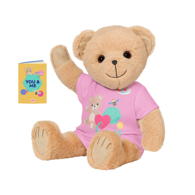 Zapf Creation BABY born® Peluche ours, rose
