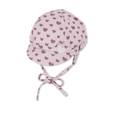 Sterntaler Bonnet ballon coeurs rose