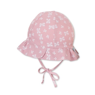 Levně Sterntaler Sluneční klobouk Bow Pale Pink