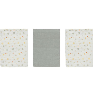 bébé jou® Gant de toilette enfant mousseline Bohemien Garden lot de 3