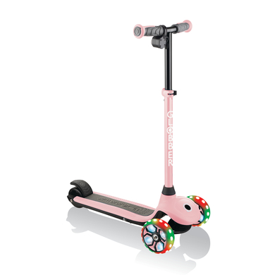 GLOBBER Trottinette électrique enfant 3 roues One K-Emotion 4 Plus rose pastel