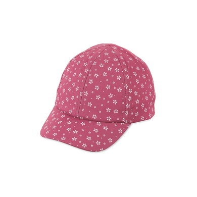 Sterntaler Casquette baseball fleurs rose