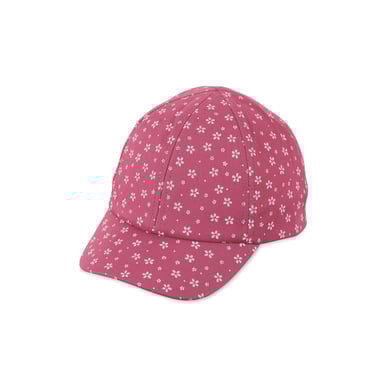 Sterntaler Casquette baseball fleurs rose