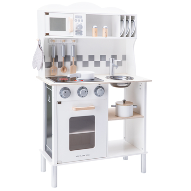 Image of New Classic Toys Cucina giocattolo - Modern con piano cottura bianco059