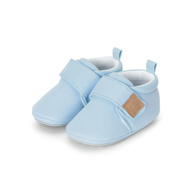 Sterntaler Chausson pour bébé uni bleu clair