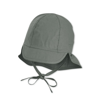 Image of Sterntaler Cappello a punta con protezione del collo verde scuro059