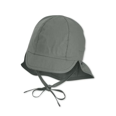 Sterntaler Casquette avec protection de nuque vert foncé