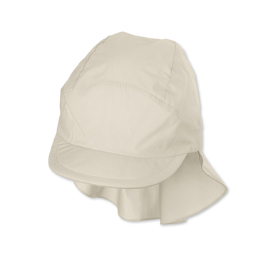 Sterntaler Casquette avec protection de cou beige