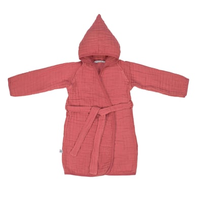 LÄSSIG Peignoir de bain enfant mousseline rosewood