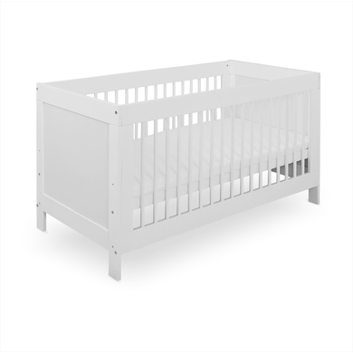 urra Lit à barreaux Laura bois blanc 70x140 cm