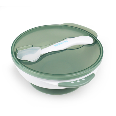 kidsme Contenitore pappa con ventosa, verde