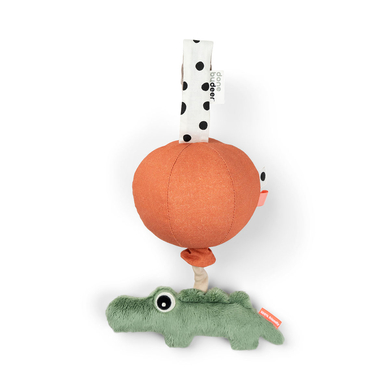 Levně Done by Deer ™ Music Cuddly Toy Happy clouds Croco Green