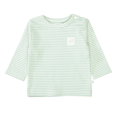 Image of STACCATO Maglia a maniche lunghe, soft Verde a righe059