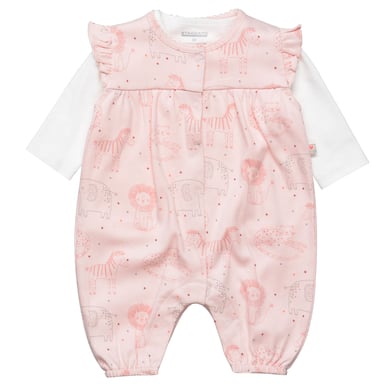 Image of Staccato Set tutina + maglia - rosa chiaro con animali059