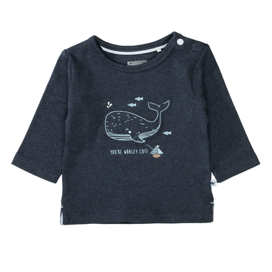 STACCATO T-shirt bleu marine mélangé