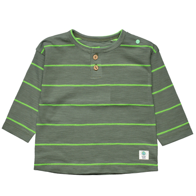 Staccato T-shirt light kaki rayé