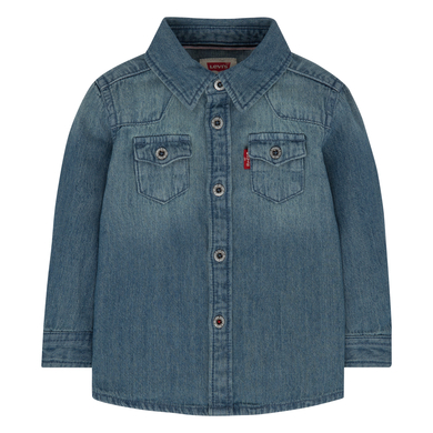 Image of Giacca di jeans Levi's® blu scuro059