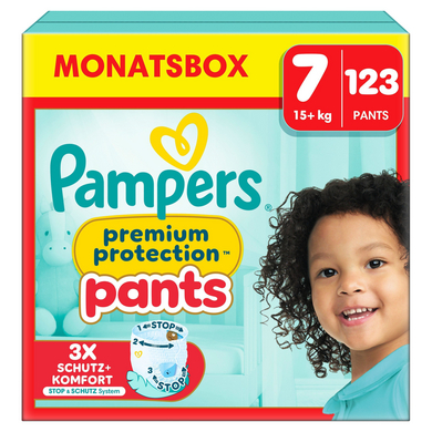Pampers Premium Protection Pants, taglia 7, 17kg+