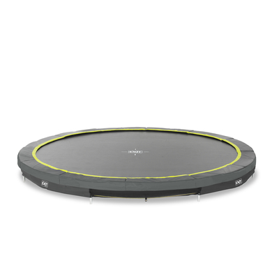 EXIT Trampoline de sol Silhouette Sports noir ø427 cm