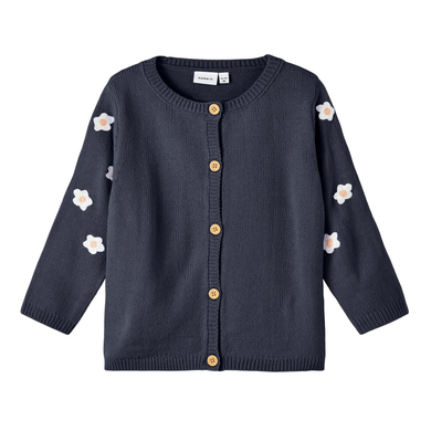 Image of name it Cardigan Nmfbesally Dark Sapphire059