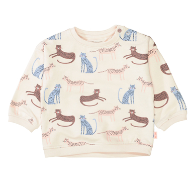 STACCATO Sweat-shirt beige doux à motifs