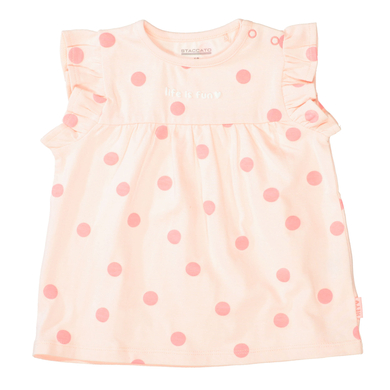 Image of STACCATO T-shirt con fantasia a pois
