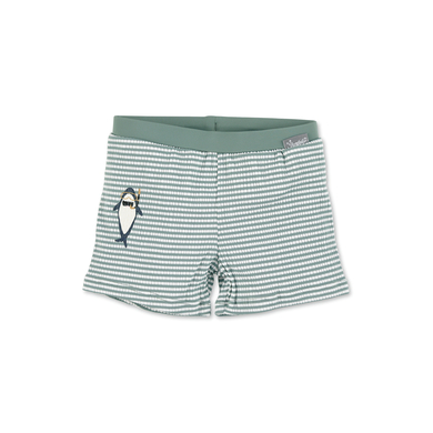 Sterntaler Badkar shorts Shark mörkgrön