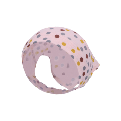 Sterntaler Foulard à pois rose