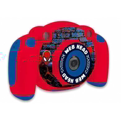 LEXIBOOK Macchina fotografica per bambini con funzione foto e video, Spiderman