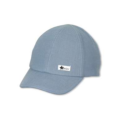 Image of Sterntaler Cappello da baseball in mussola azzurro059