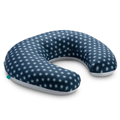 KOALA BABYCARE® Coussin d'allaitement Hug Baby étoiles blanches bleu