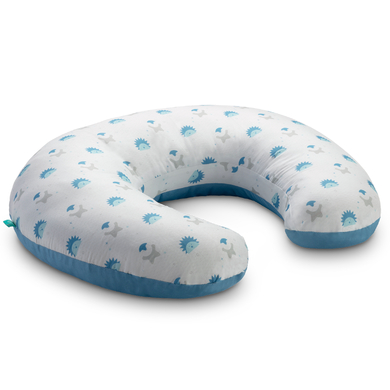 KOALABABY KOALA BABYCARE® Coussin d'allaitement Hug Baby hérisson pingouin bleu