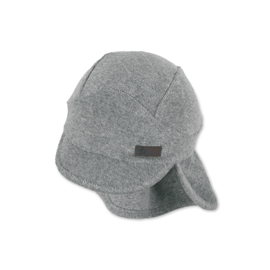 Image of Sterntaler Cappello a falde con paranuca in spugna grigio fumo059