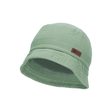 Sterntaler Chapeau de pêcheur mousseline vert foncé