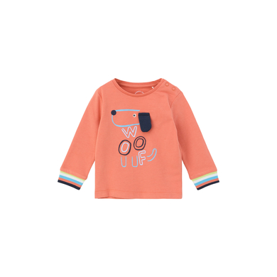 s. Olive r Långärmad skjorta orange