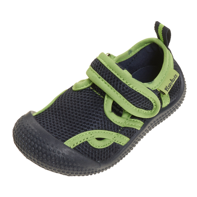 Playshoes Aqua- Sand ale marine /grön
