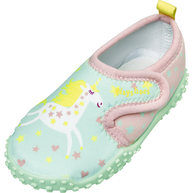 Image of Playshoes Scarpette da mare Unicorno Menta059