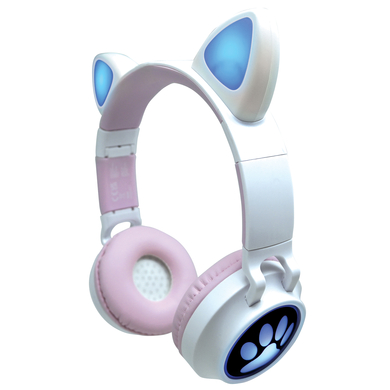 Levně LEXIBOOK SluchĂˇtka Cat Ears 2v1 BluetoothÂ® a kabelovĂˇ sluchĂˇtka