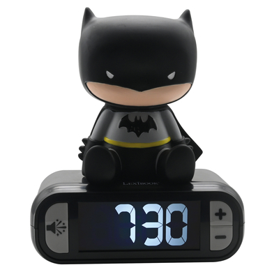 LEXIBOOK Réveil Batman avec figurine veilleuse 3D